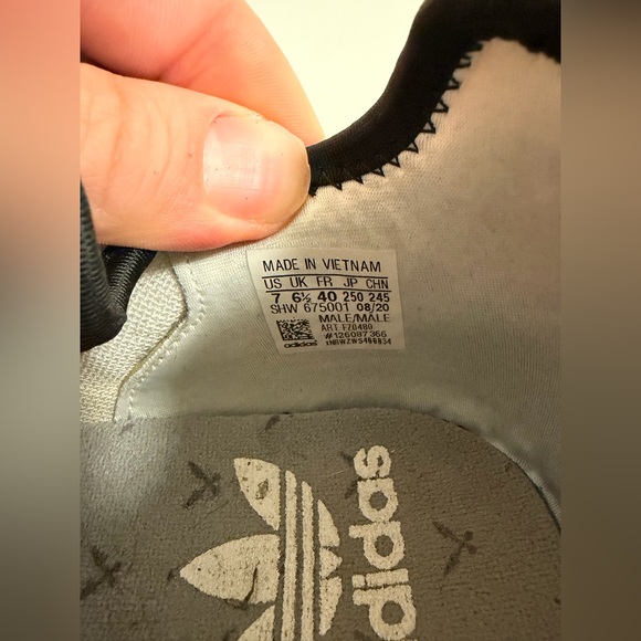 Adidas ZX 2K Boost x Ninja Time In White Gray 2020 Men's 7/Womens 8.5 - Picture 8 of 8